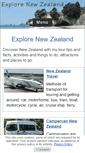 Mobile Screenshot of explore-new-zealand.com